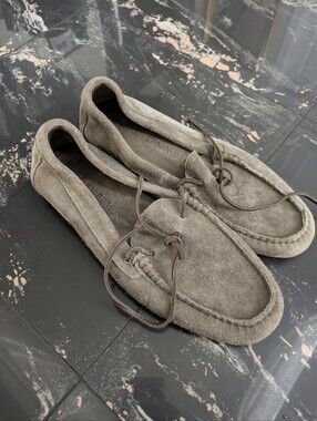 Allen Edmonds Super Sport Camp Moc Driver Suede Moccasins Size 8.5